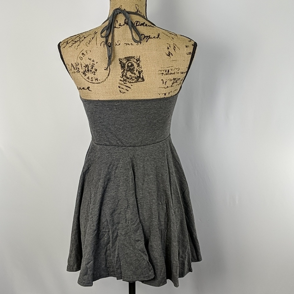 Halter tie flare skirt athletic dress - Picture 7 of 8